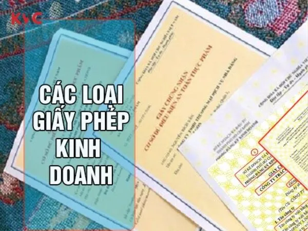 Các loại giấy phép kinh doanh