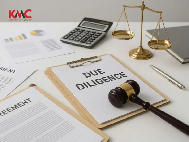 quy trình thực hiện legal due diligence
