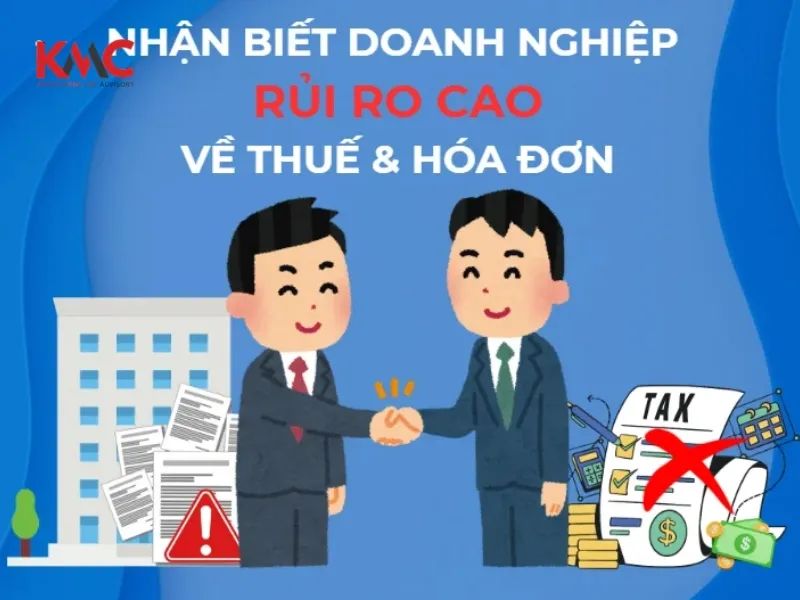 dấu hiệu doanh nghiệp rủi ro cao về thuế